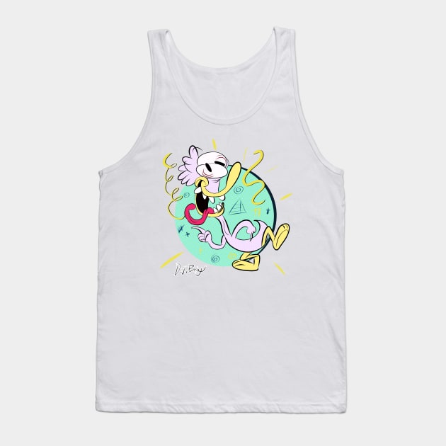 Crazy Mother-Ducker! Tank Top by D.J. Berry